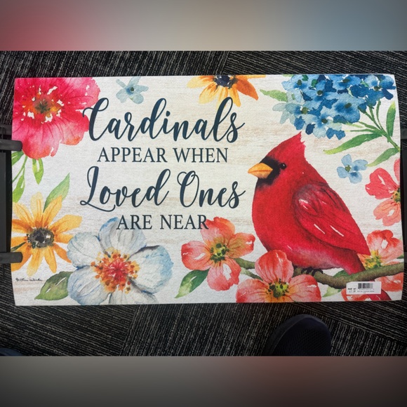 Unique and decorated Floor Mat. Gives good vibes while coming and going out.😁😁 - Picture 9 of 15